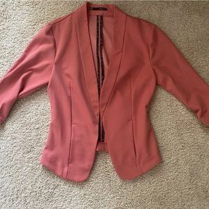 Rose colored blazer